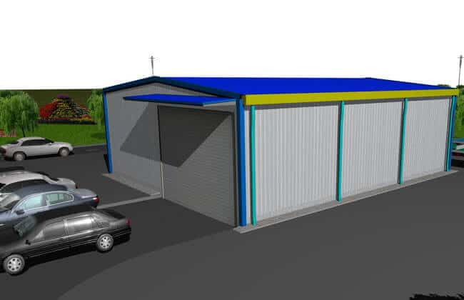 15x12m Storage Building