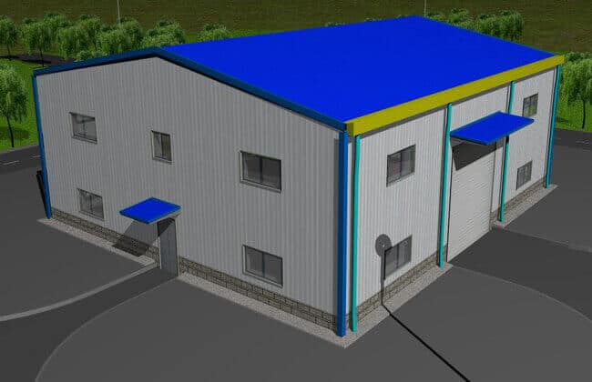 Steel Garage Building