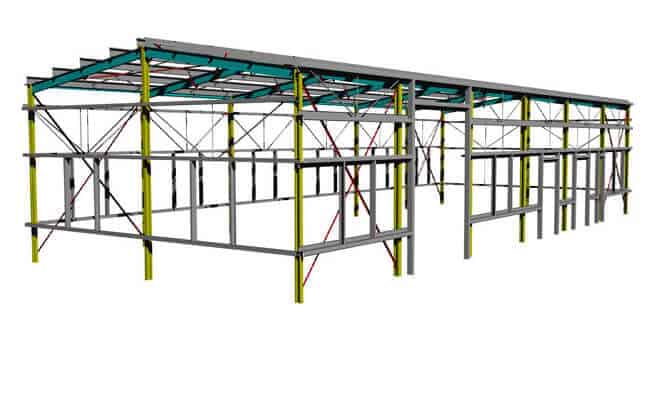 Bâtiment agricole de 30x12m