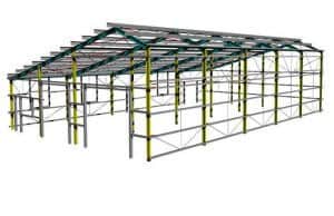 30x18m Warehouse Building,Prefab Steel Structure Warehouse,Havit Steel