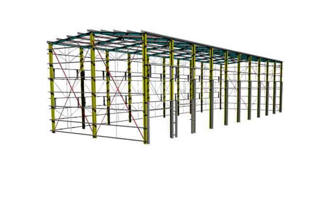 40x12m مبنى المرآب