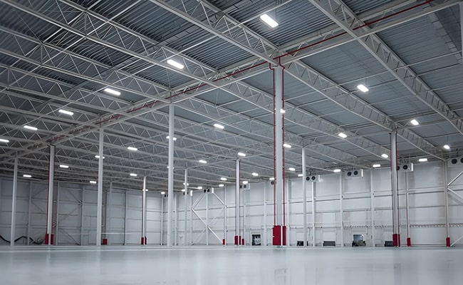 Steel structure warehouse