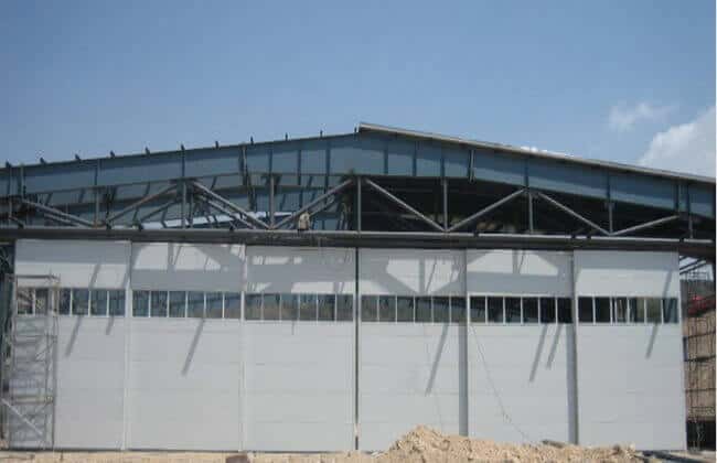 Steel Aircraft Hangar Building