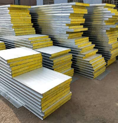 glass wool sandwich panel