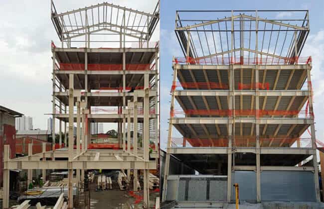 المباني الفولاذية الشاهقة في بنما