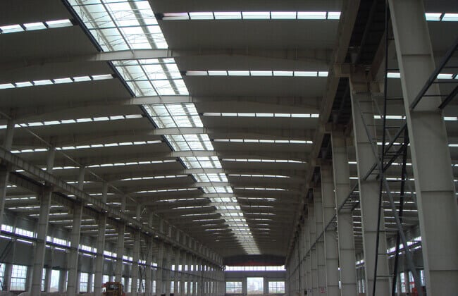 Bâtiments d'entrepôt à structure métallique