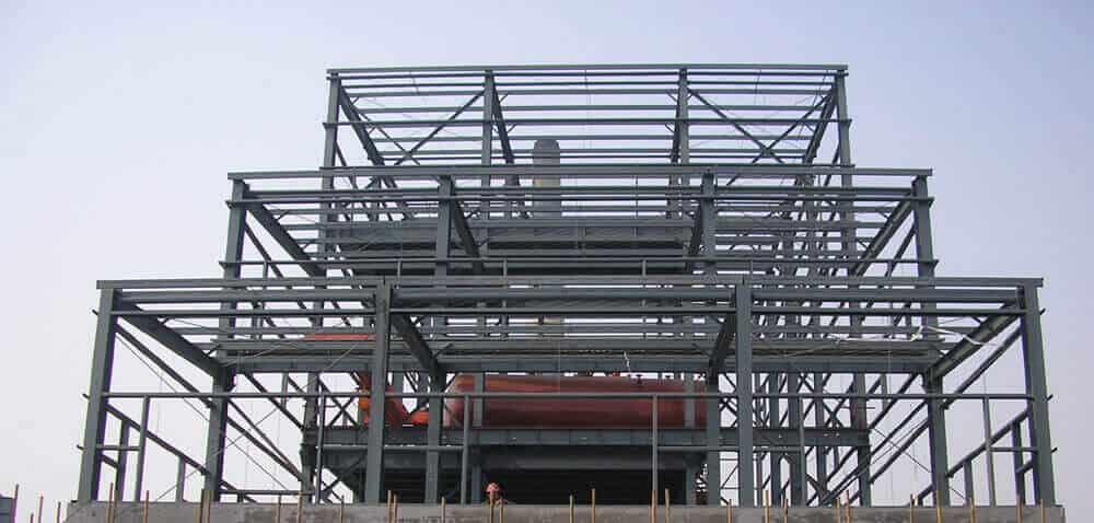 plataforma de estructura de acero
