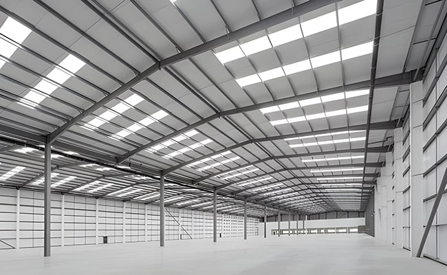 price of steel structure warehouse