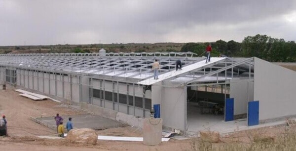 steel structure poultry building