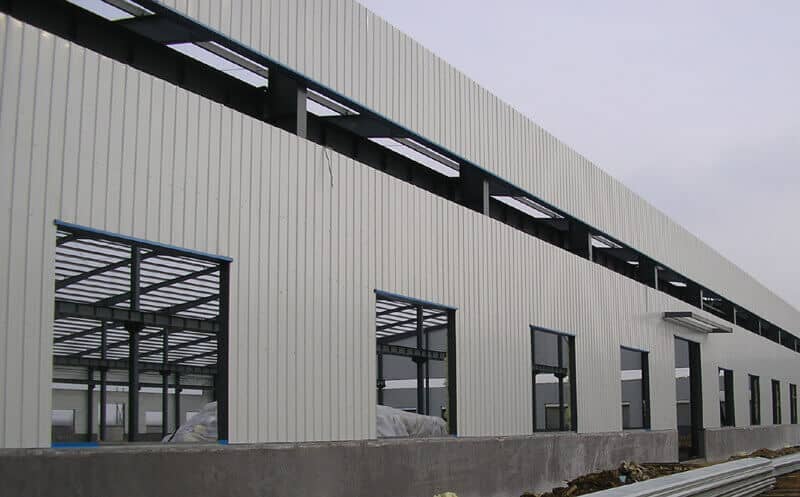 Steel Structure Workshop Enclosure