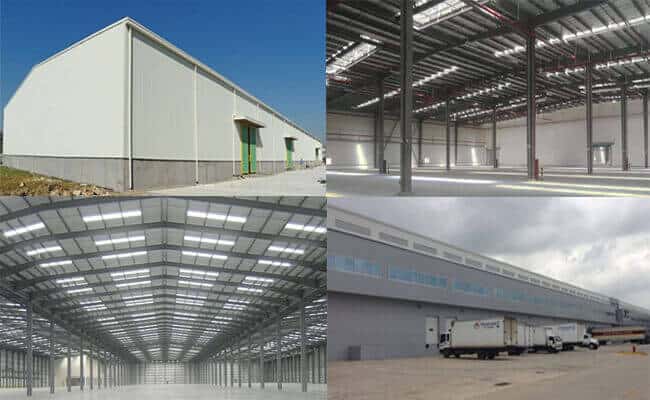 prefab steel warehouse
