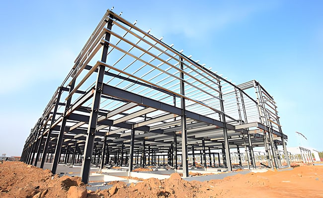 steel structure workshop application