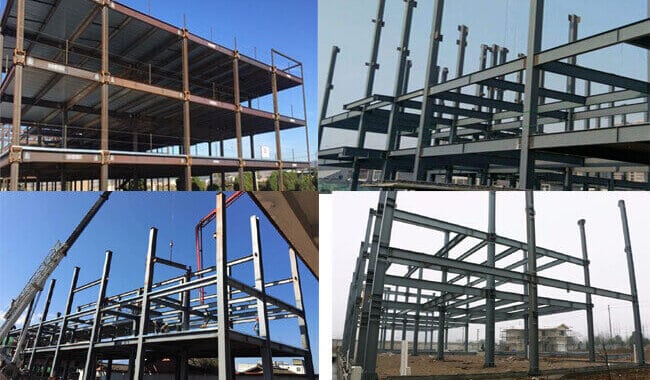 Steel Structure Warehouse in Benin, Metal Warehouse Design