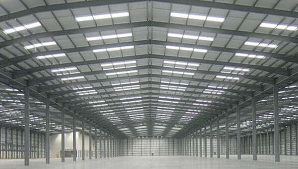 Steel workshop and warehouse