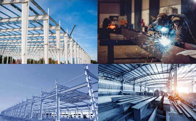 steel buildings in China