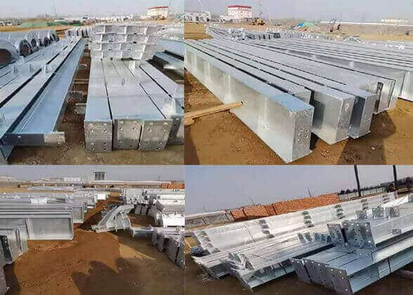 galvanized steel structure