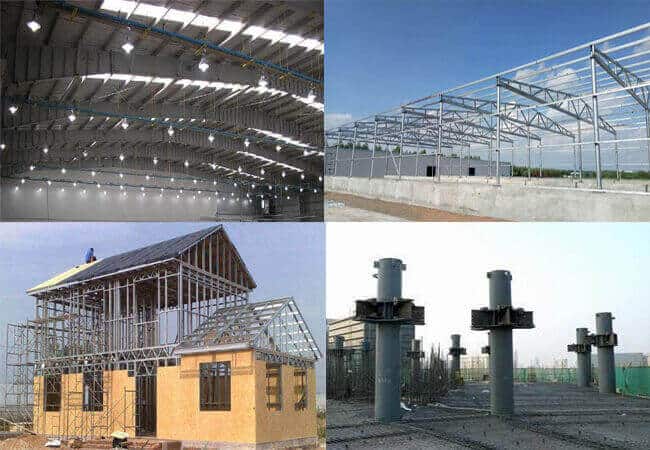 estructura de acero para edificios prefabricados