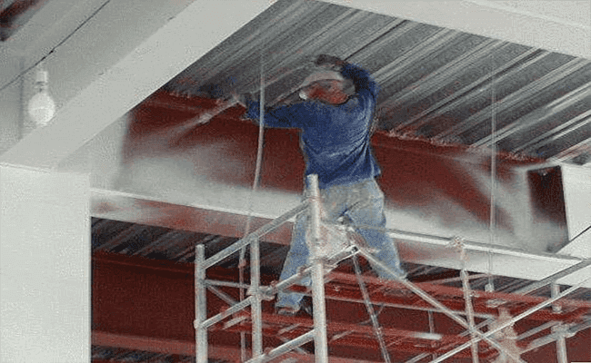 Steel structure fireproof coating