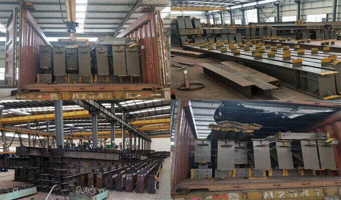 exportación de estructuras de acero