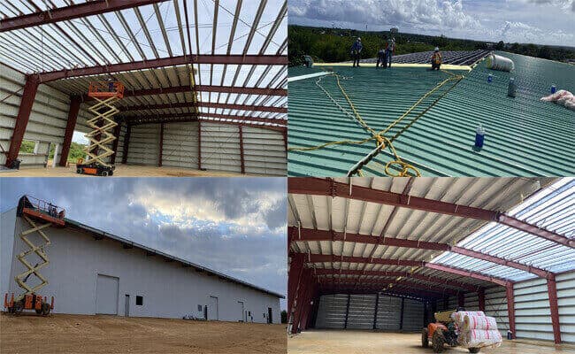 steel structure warehouses in Guam