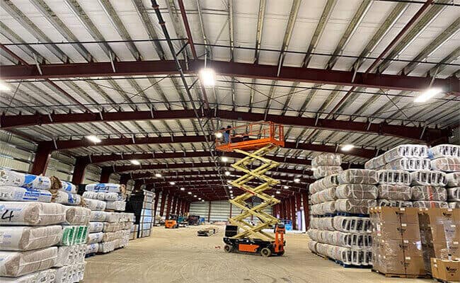 Steel Structure Warehouse in Guam