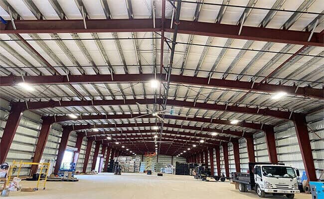 Steel Structure Warehouse in Guam