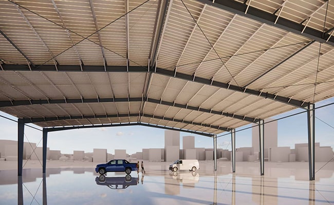 steel workshop buildings