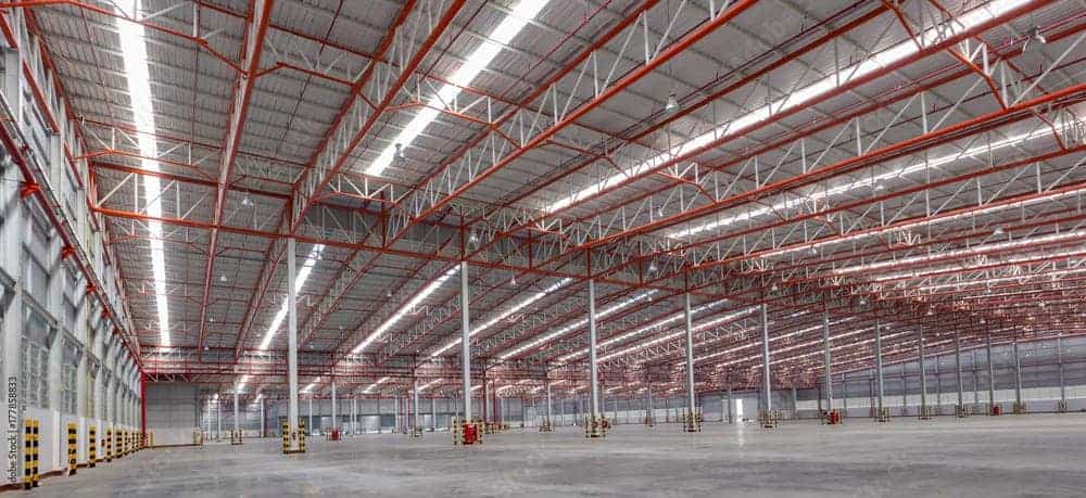 prefabricated steel structure warehouse 