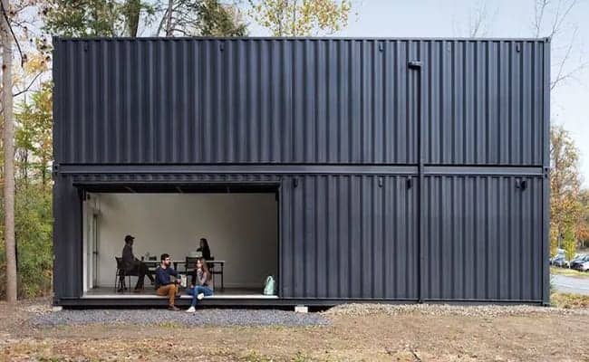 Prefabricated buildings for Bard Media Lab
