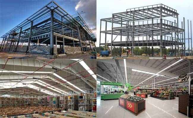Steel Structure Supermarket