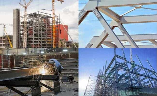 Steel structure recycling