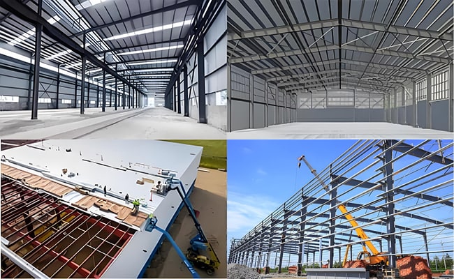 66X75m Steel Structure Warehouse Design