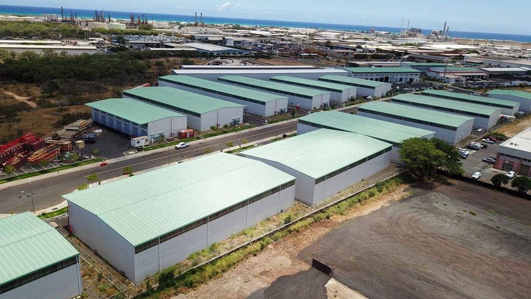 Steel Warehouse in Hawaii