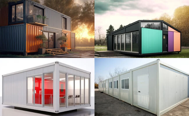 Container houses