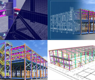 Steel Structure Fabrication Drawings