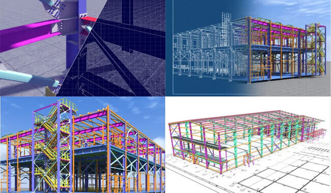 Steel Structure Fabrication Drawings