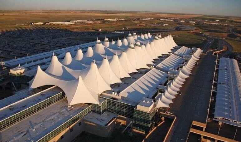 Denver International Airport Terminal