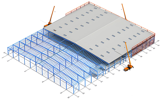 roof panel installation