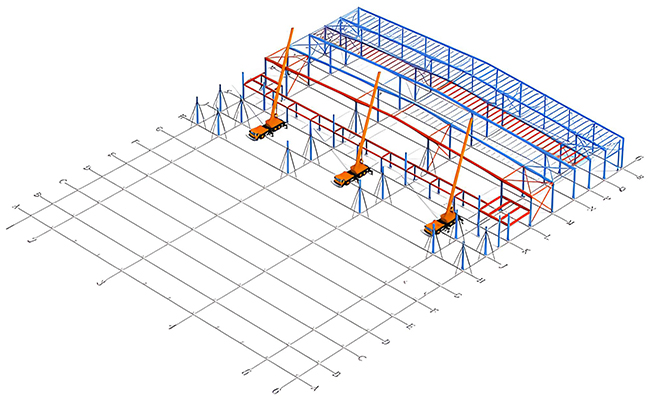 install internal platform structure