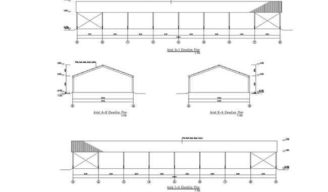 Prefabricated Warehouse Building in Guyana