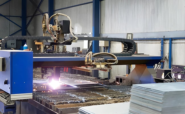 steel cutting