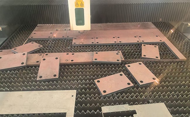 Laser cutting