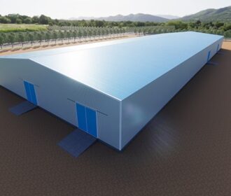 Kazakhstan Steel Warehouse Design