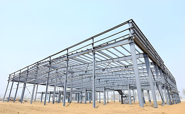 portal steel frame warehouse design