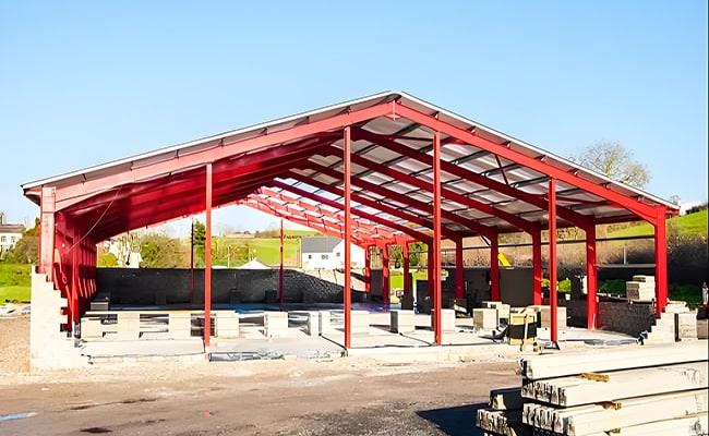Light Steel Structure for Agricultural Use