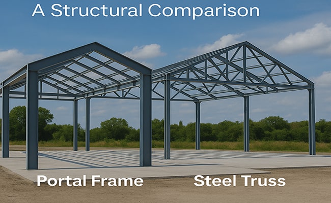 Portal Frame vs Steel Truss